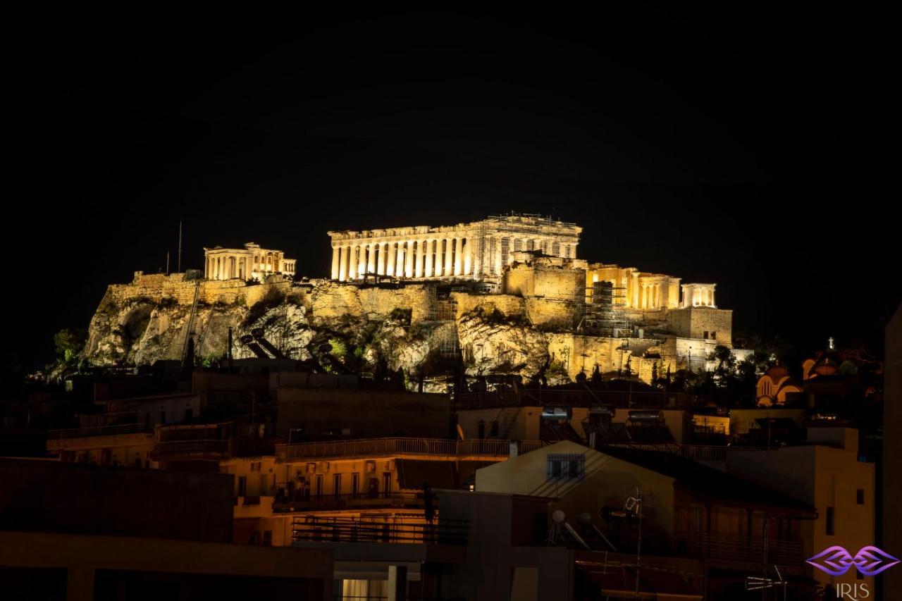 Ferienwohnung Luxury Penthouse With Acropolis View And Jacuzzi Athen Exterior foto