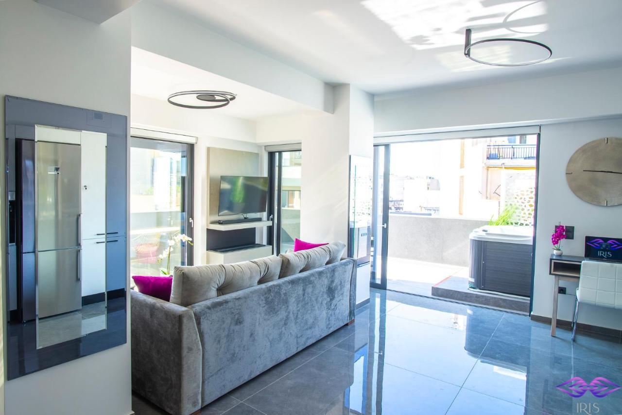 Ferienwohnung Luxury Penthouse With Acropolis View And Jacuzzi Athen Exterior foto