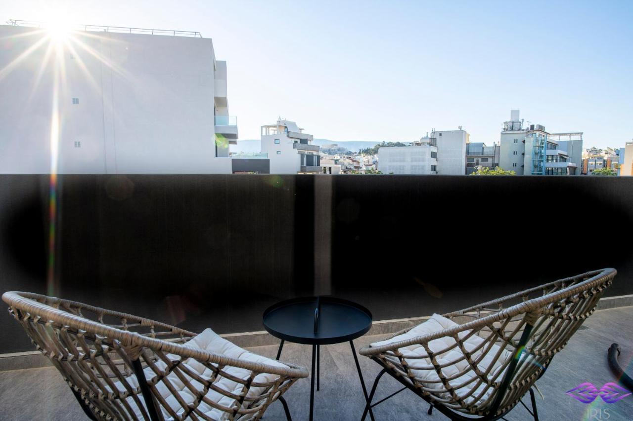 Ferienwohnung Luxury Penthouse With Acropolis View And Jacuzzi Athen Exterior foto