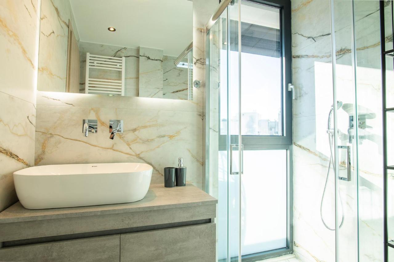 Ferienwohnung Luxury Penthouse With Acropolis View And Jacuzzi Athen Exterior foto