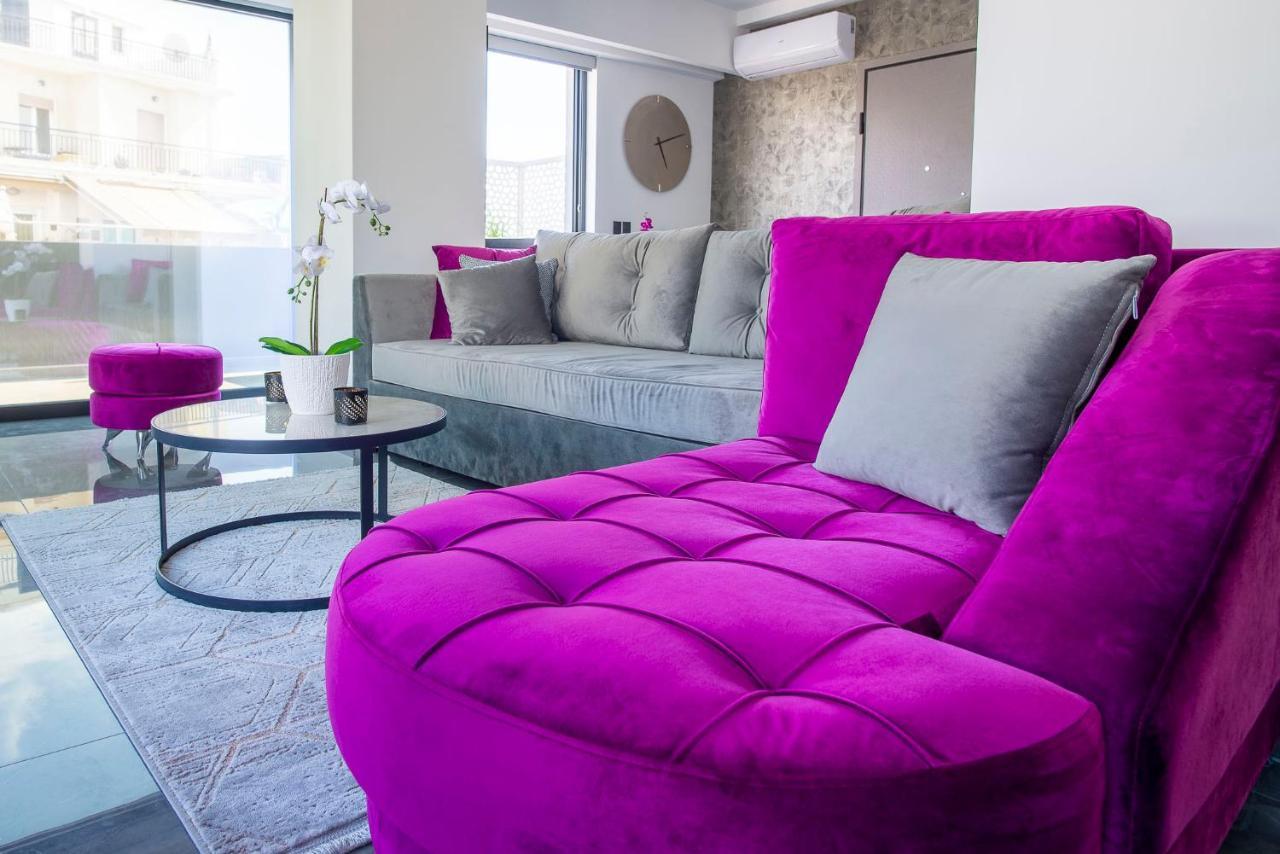 Ferienwohnung Luxury Penthouse With Acropolis View And Jacuzzi Athen Exterior foto