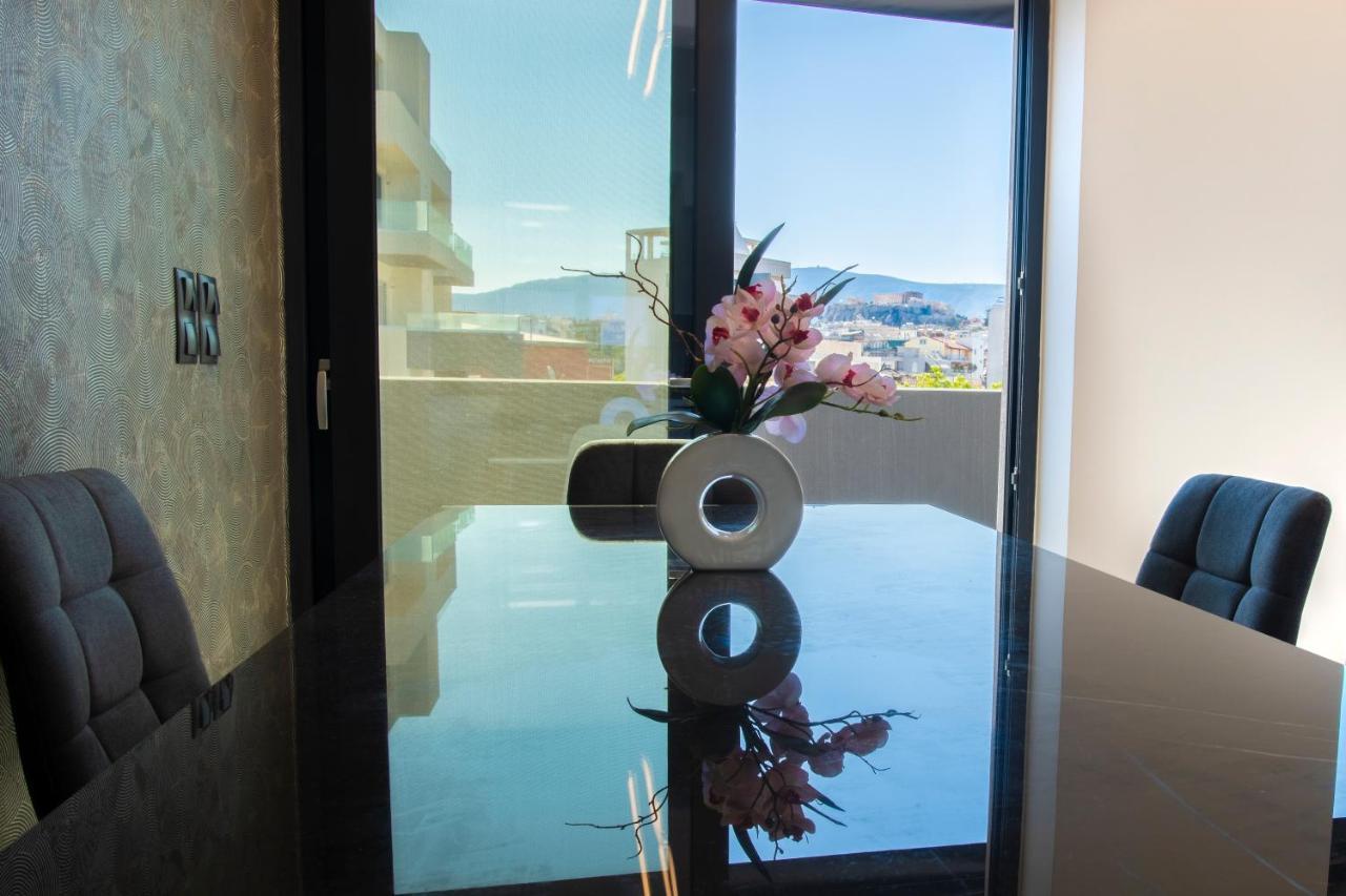 Ferienwohnung Luxury Penthouse With Acropolis View And Jacuzzi Athen Exterior foto